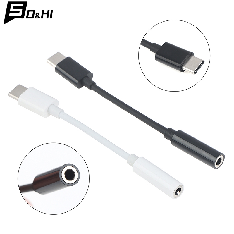 Earphone Splitter Jack - Złącze typu C na 3,5 mm