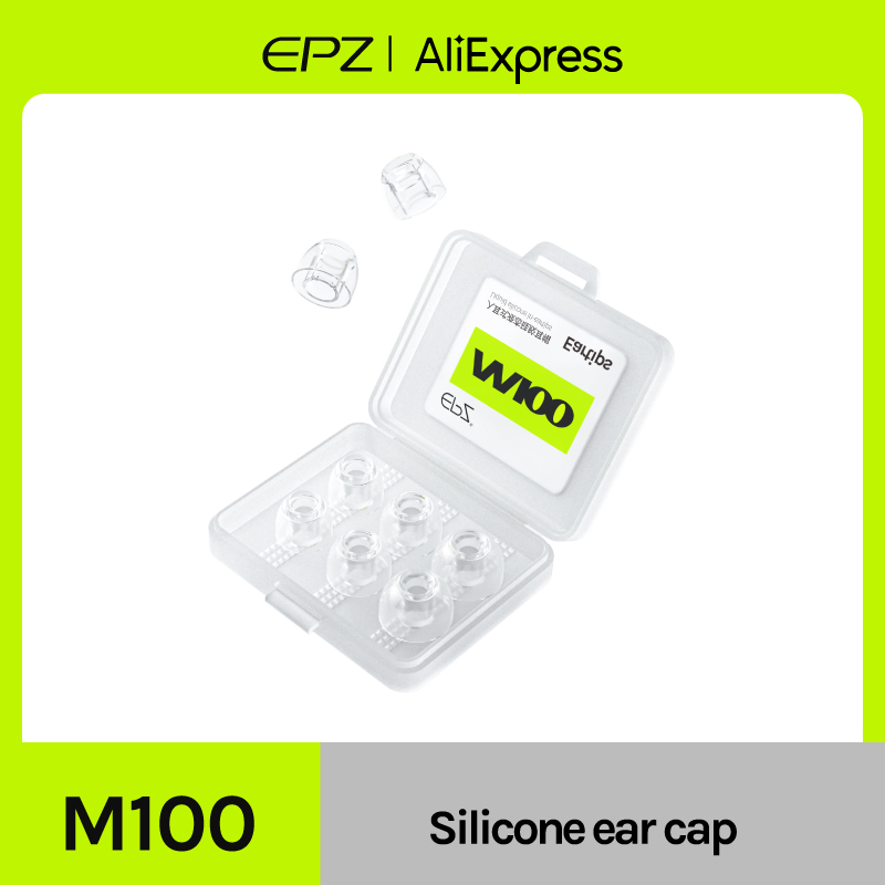Silicone Ear Tip Replacement - EPZ M100 wkładki douszne S/M/L płynny