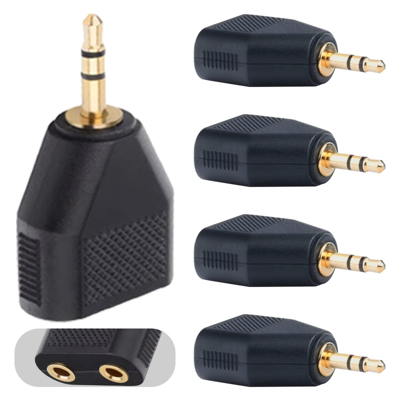 Audio Splitter Y - 2/4/8szt 3.5mm Stereo żeńskie gniazdo męskie