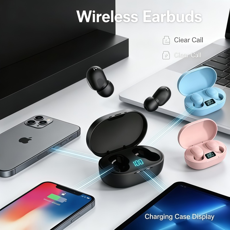 Słuchawki Bluetooth TWS E6S 20 – Bluetooth Headset On Ear recenzja i cena