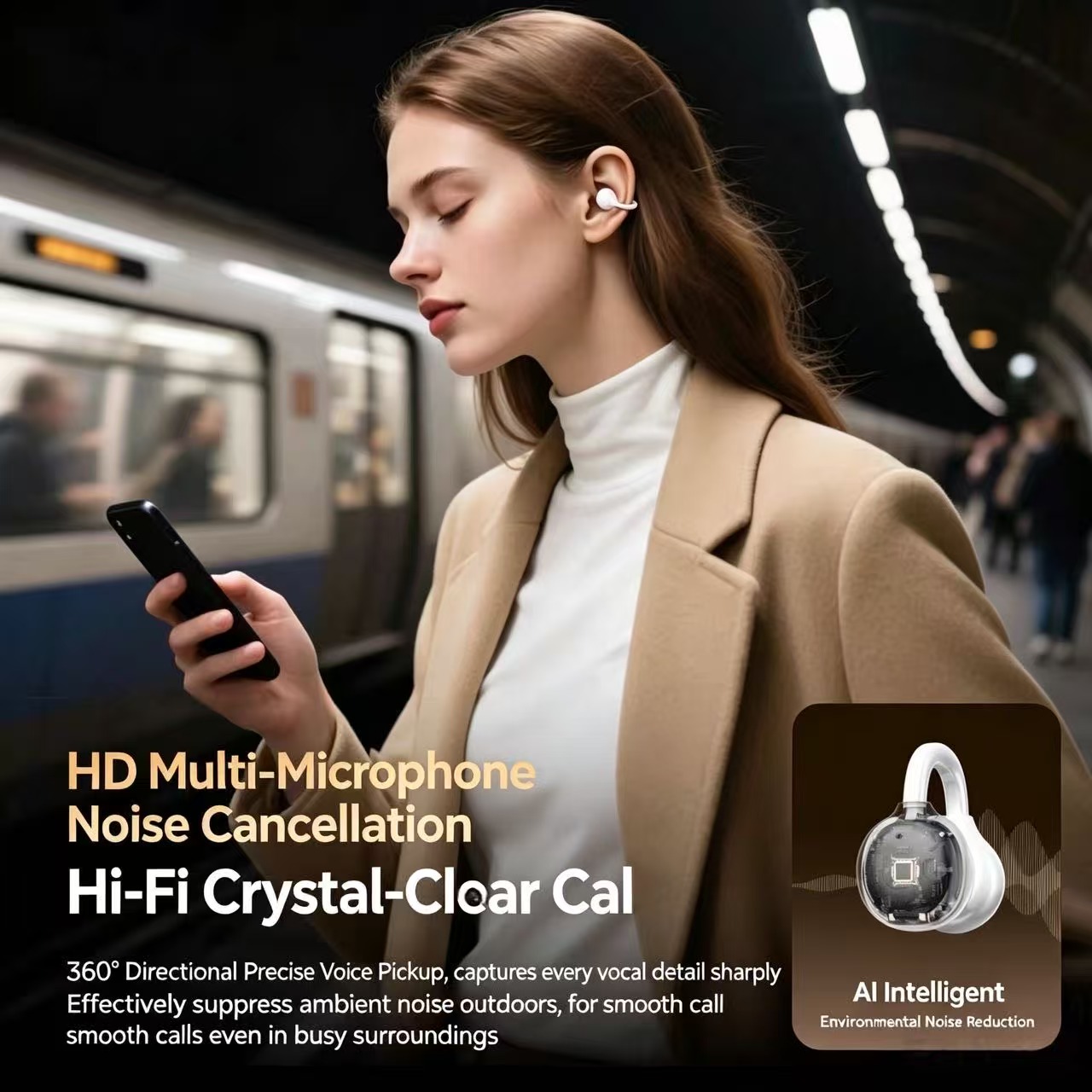 Słuchawki Bluetooth z klipsem  – Sports Earphone Hook recenzja i cena