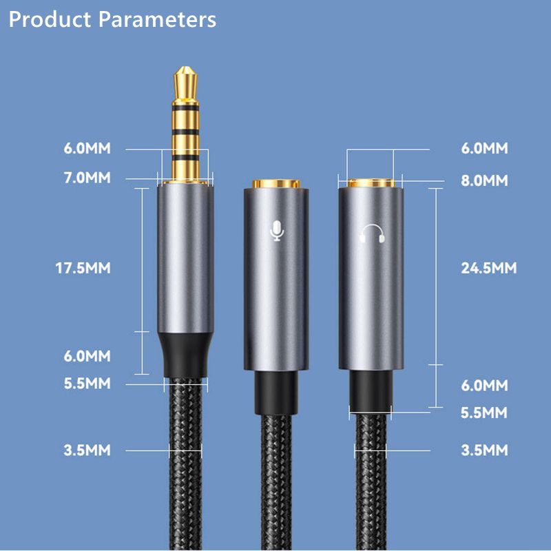 Kabel audio Aux 3,5 mm Jack mę – Earphone Splitter Jack recenzja i cena